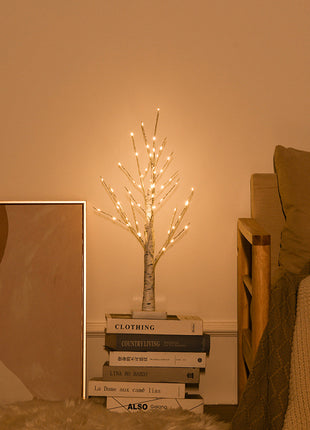 LED White Birch Twig Lighted Tree – Your Year-Round Natural Glow