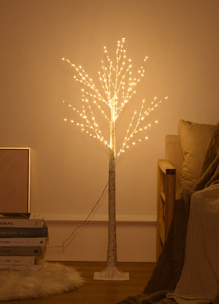 LED White Birch Twig Lighted Tree – Your Year-Round Natural Glow