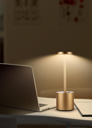Modern Touch Control Table Lamp with USB Port