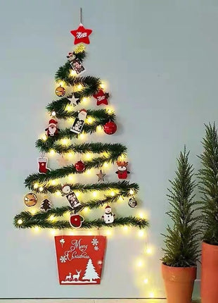 Christmas Vine String Lights, Battery Operated LED Lights, 10 Meter 100 LED Rattan Light String for Indoor Outdoor Decoration