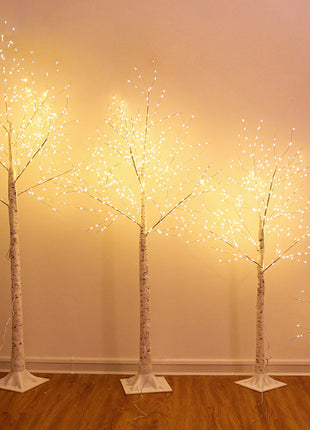 LED White Birch Twig Lighted Tree – Your Year-Round Natural Glow