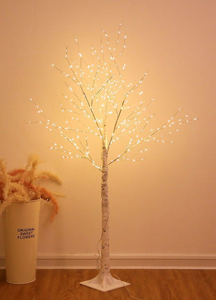 LED White Birch Twig Lighted Tree – Your Year-Round Natural Glow