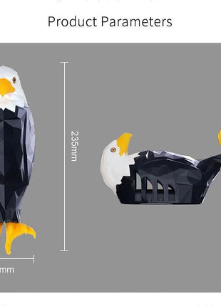 Magnetic LED Bald Eagle Wall Lamp Remote Control
