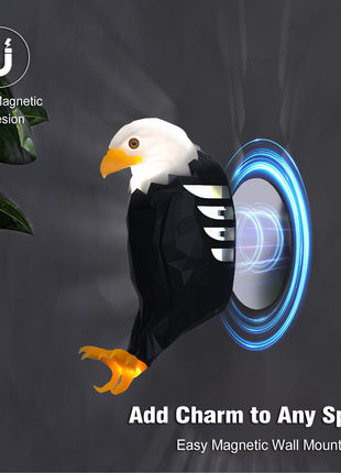 Magnetic LED Bald Eagle Wall Lamp Remote Control