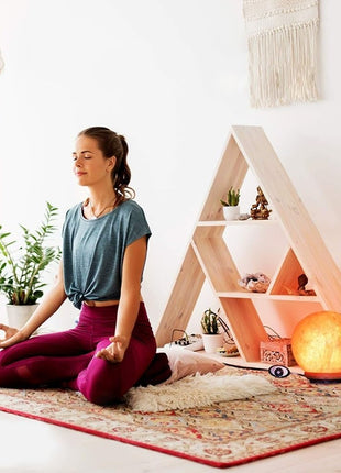 Himalayan Spherical Salt Lamp with Dimmer Switch