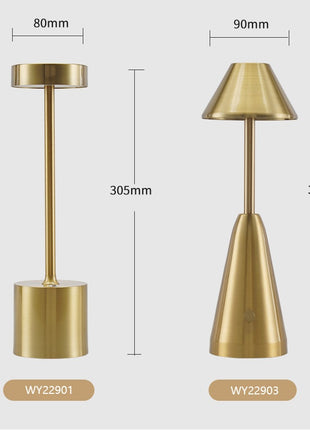 Modern Touch Control Table Lamp with USB Port