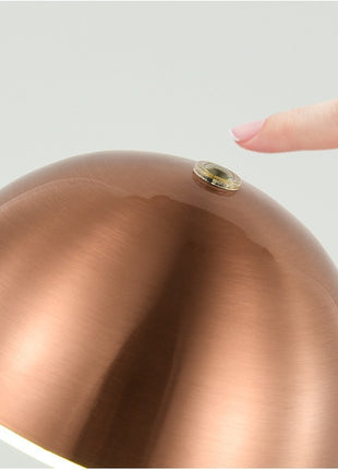 Luxury Metal Desk Lamp, Touch Control Dimmable Night Light for Bedroom Office Living Room